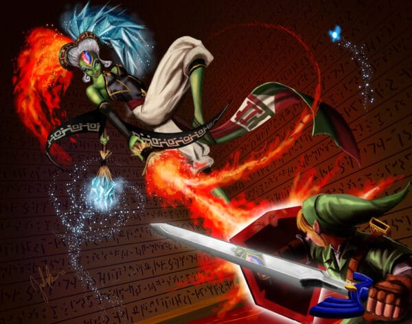 Link Vs. Twinrova